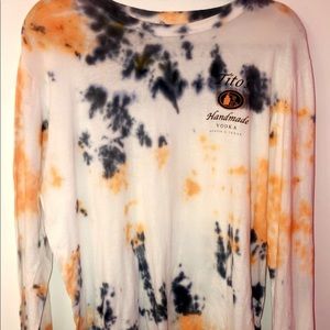 Tito’s handmade vodka long sleeve tie dyed shirt!